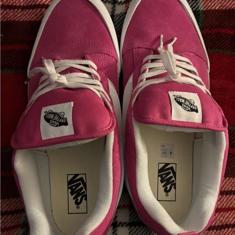 Vans Knu Skool Hot Pink/White *NEW* - Picture 4 of 5